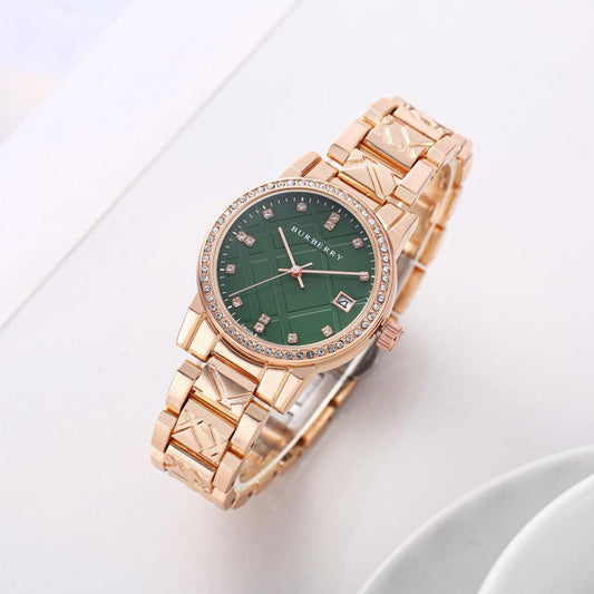 Burberr_y Dat_e-Just - J-11 Green