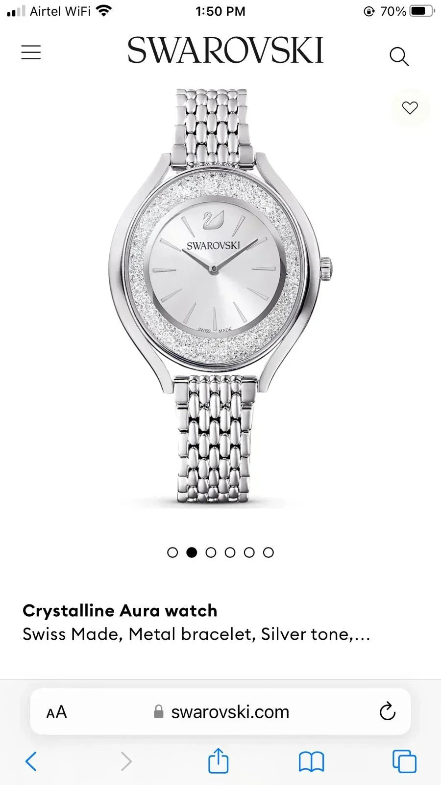 S_warovsk_i Crystalline Kale- 5 color