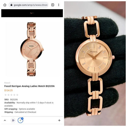 Fossi_l Rose Gold Ladies