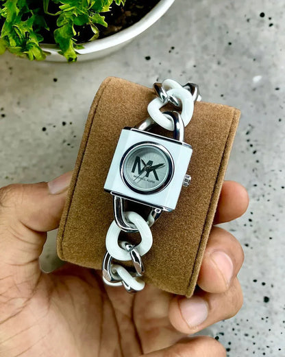 Michae_l Kor_s Silver White Lennox