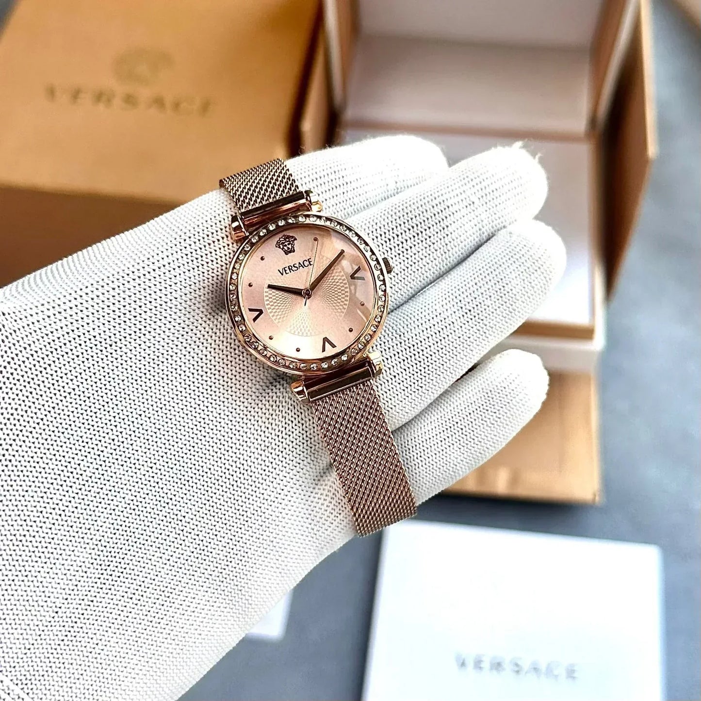 Versac_e Women’s Rosegold Collection