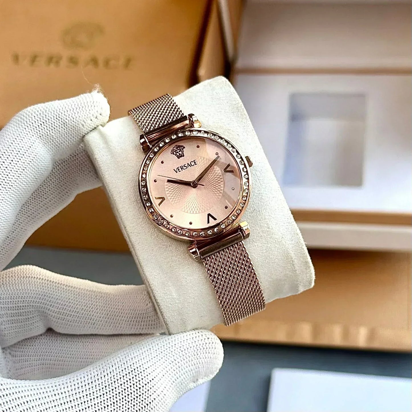 Versac_e Women’s Rosegold Collection